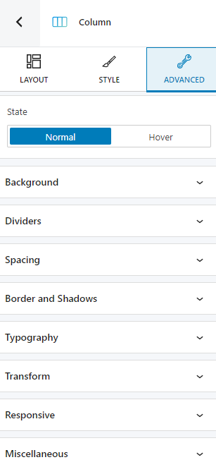 advanced column edits