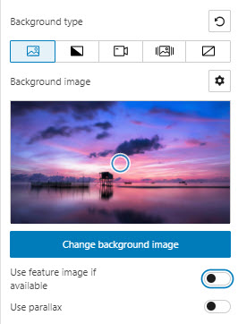background images in Kubio