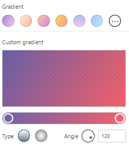 gradient background