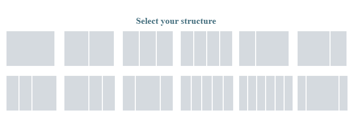 how many columns in a section