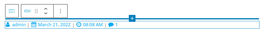 post metadata example