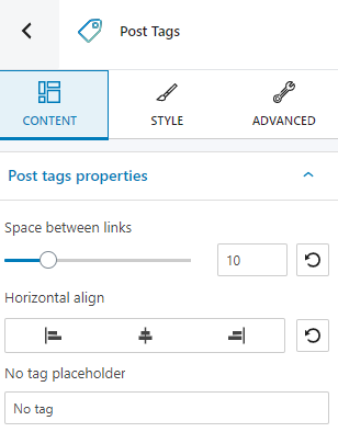 post tags block content