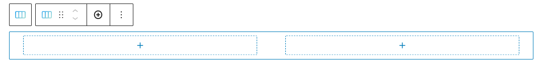 row Gutenberg block