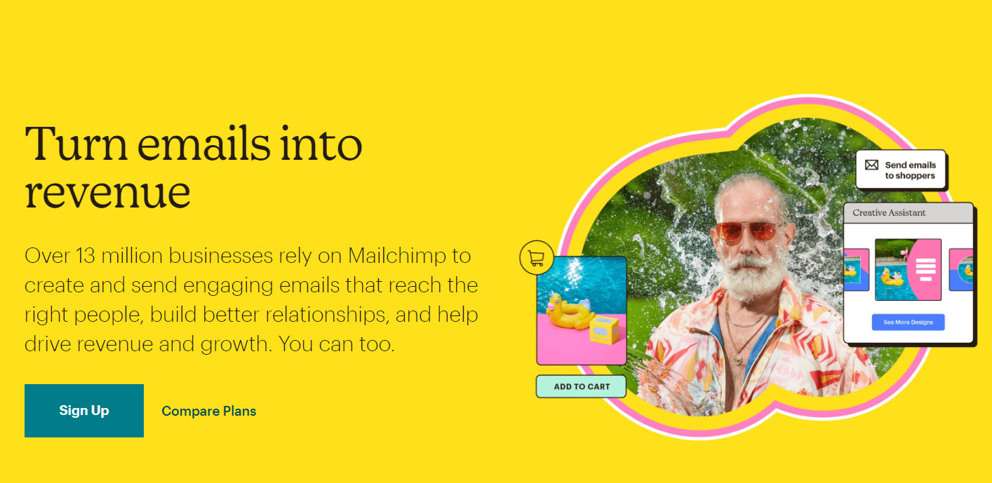 Mailchimp email marketing