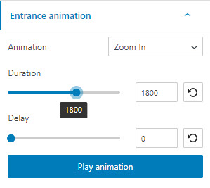 Animation duration and speed