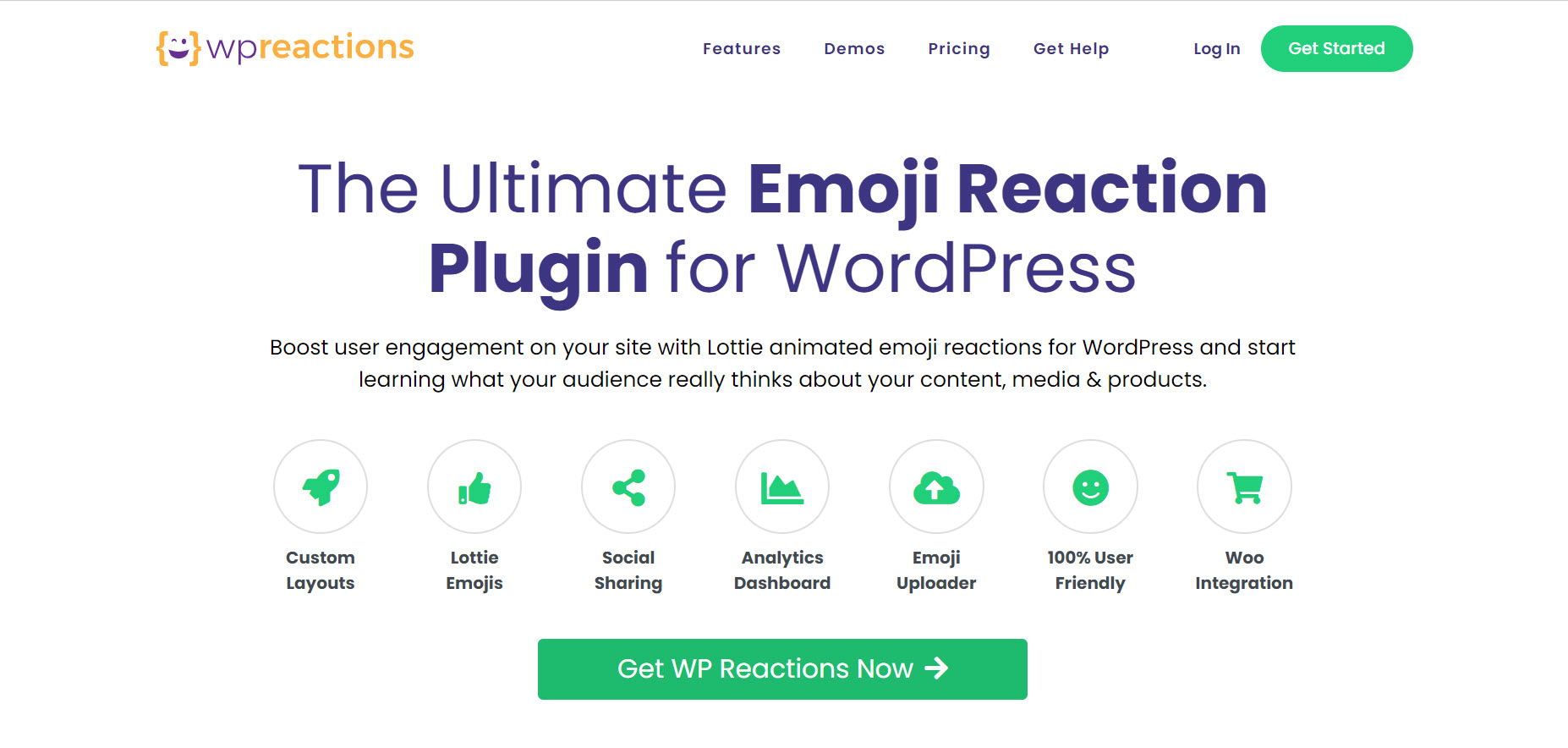 WP Reaction: WordPress emojis plugin