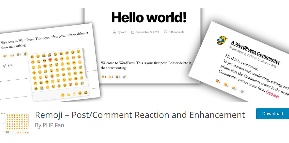 Remoji - WordPress emoji plugin