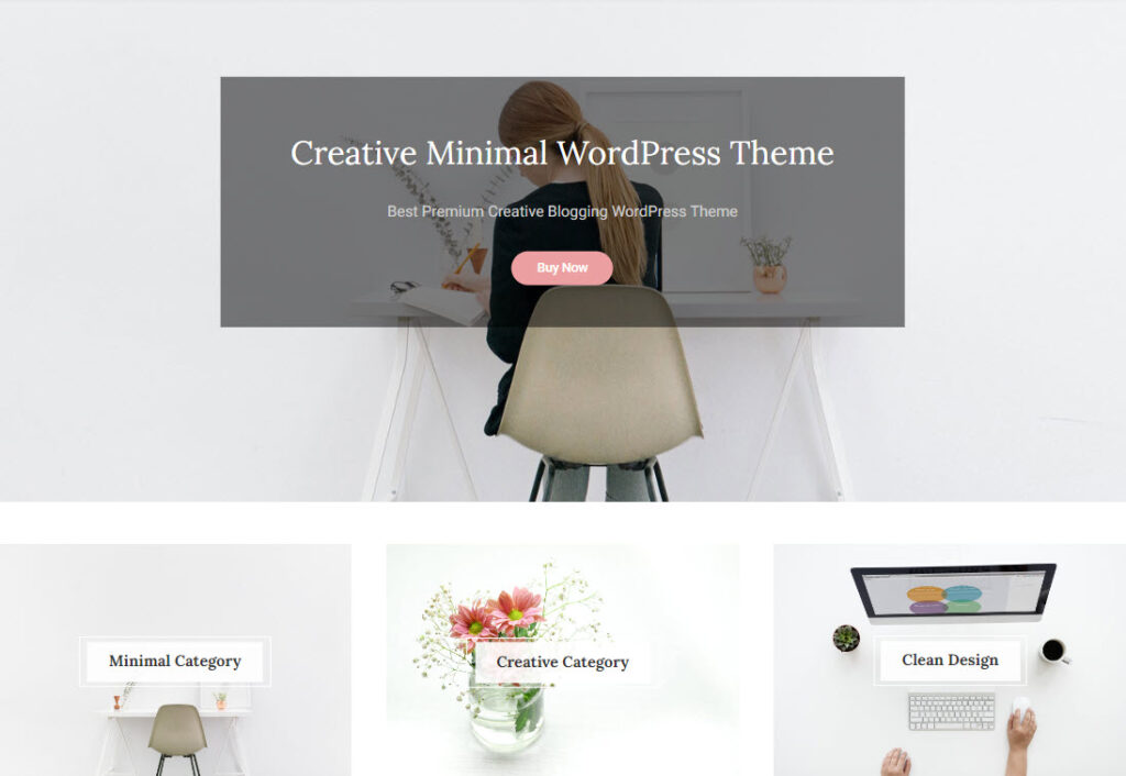 Diary WP minimal WordPress theme