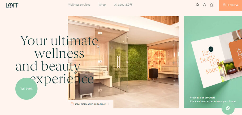 Loff wellness website