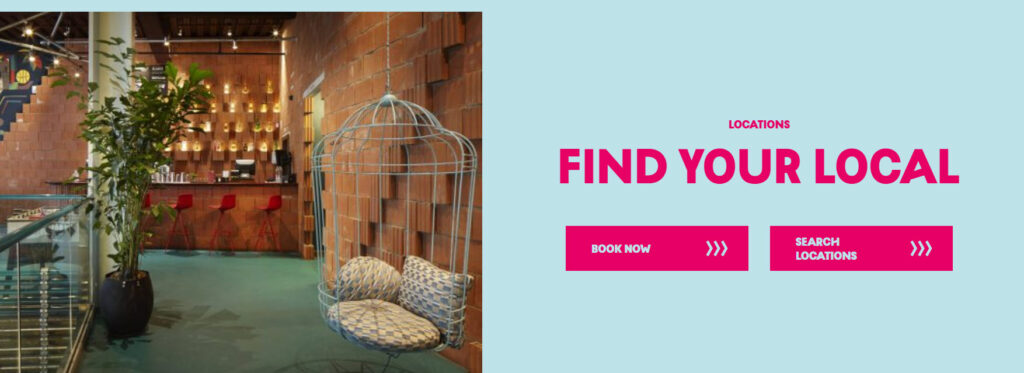 Wahaca website color palette