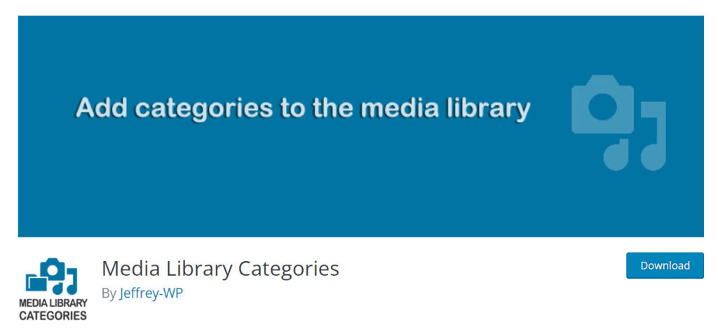 media library categories 