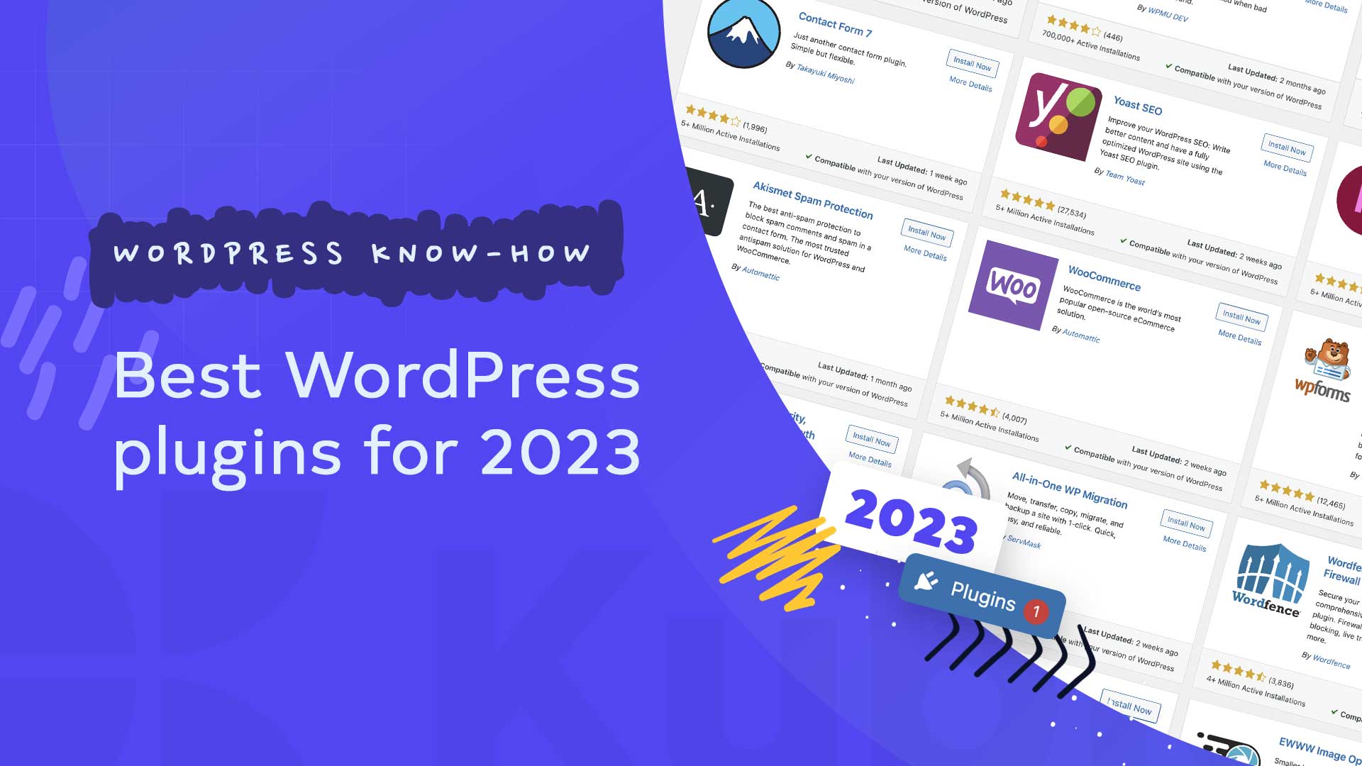 what are the best wordpress plugin for 2023