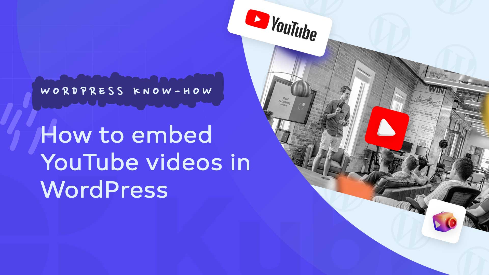 how to embed youtube videos on wordpress