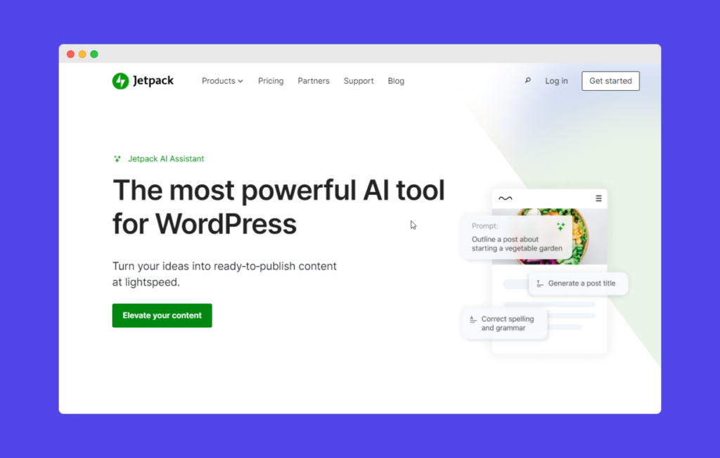 Optimize your content creation with Jetpack AI.