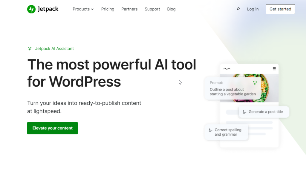 Optimize your content creation with Jetpack AI.