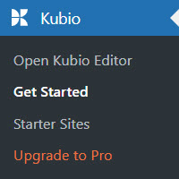 How to find the “Upgrade to Pro” button in Kubio.