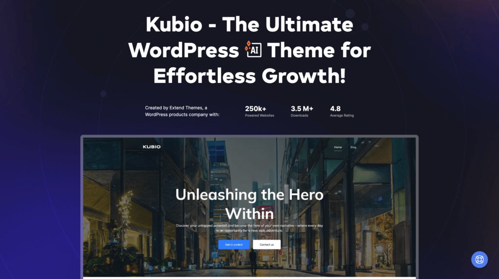 Kubio theme