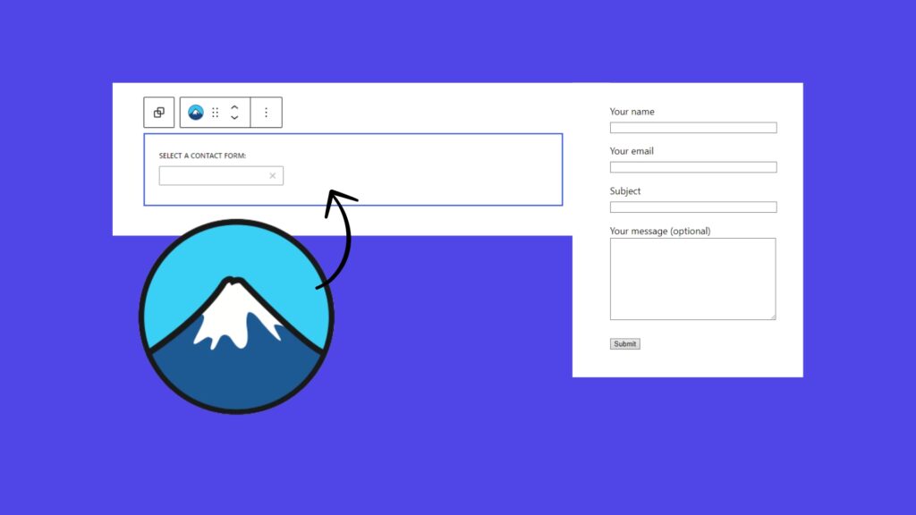 Contact Form 7 in Kubio.